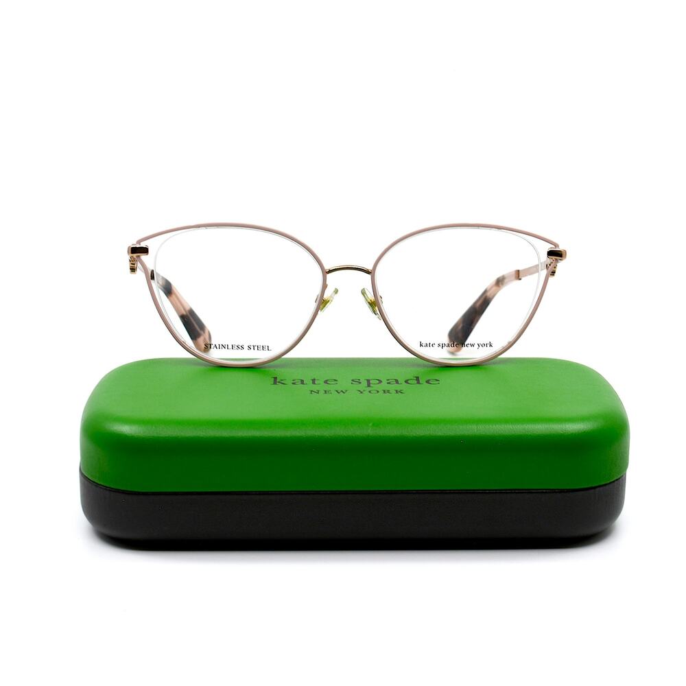NEW KATE SPADE SCARLETTA/G PINK AUTHENTIC EYEGLASSES FRAME - Picture 6 of 10